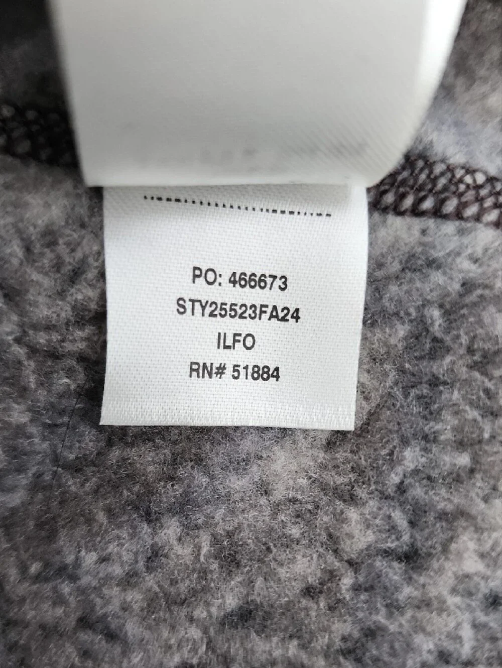 Patagonia Men’s Better Sweater Heathered Gray 1/4-Zip Size 3XL